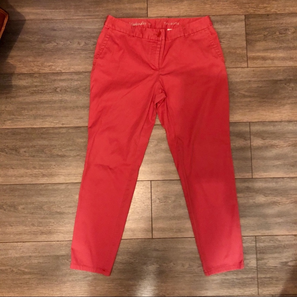 Talbots crop chinos